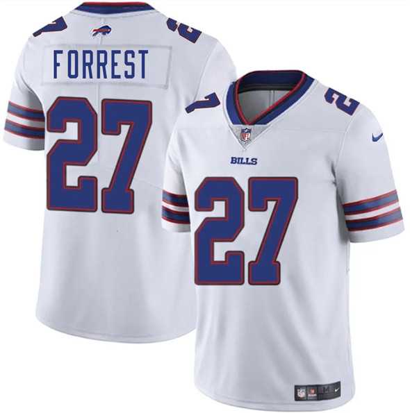 Men & Women & Youth Buffalo Bills #27 Darrick Forrest White 2025 Vapor Untouchable Limited Stitched Jersey